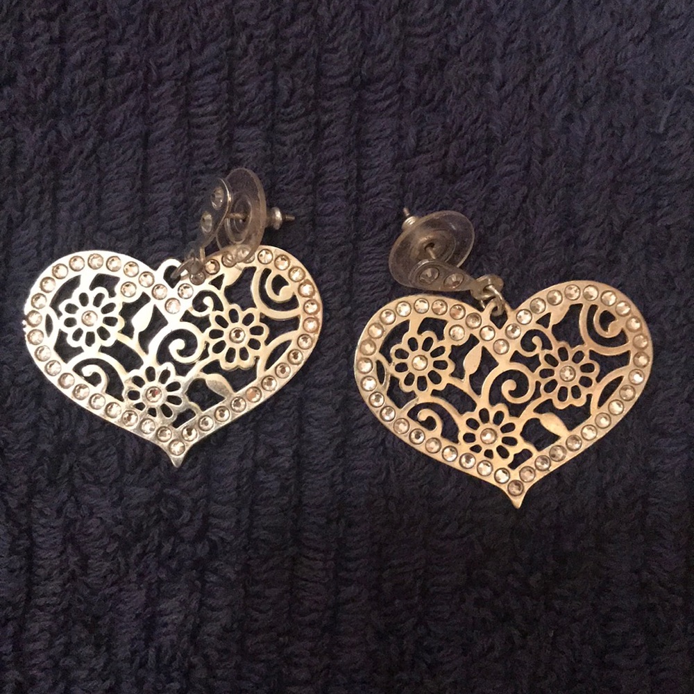 Brighton heart earrings